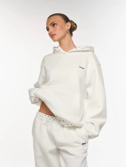 COZY POLKA DOT CLOUD HOODIE