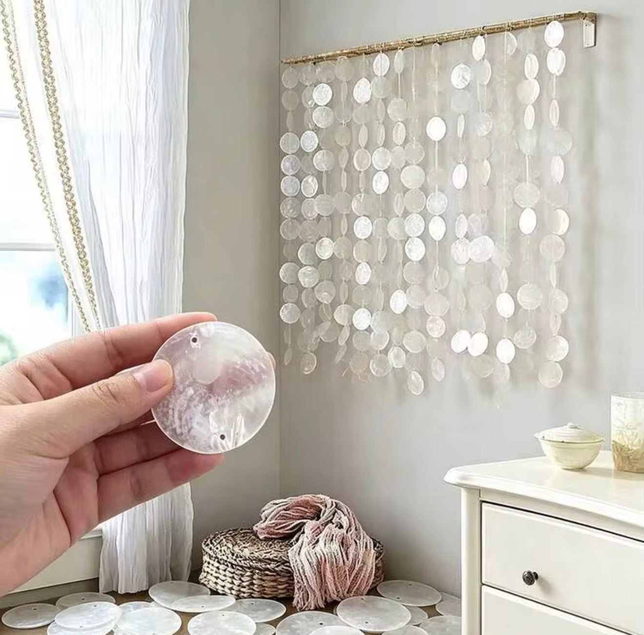 DIY Shell Wall Decor