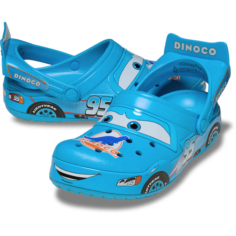 Dinoco Blue Clogs