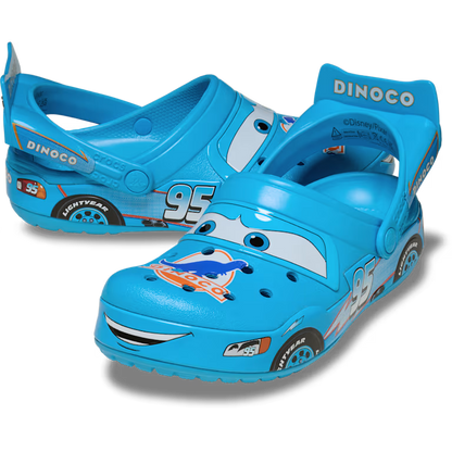 Dinoco Blue Clogs