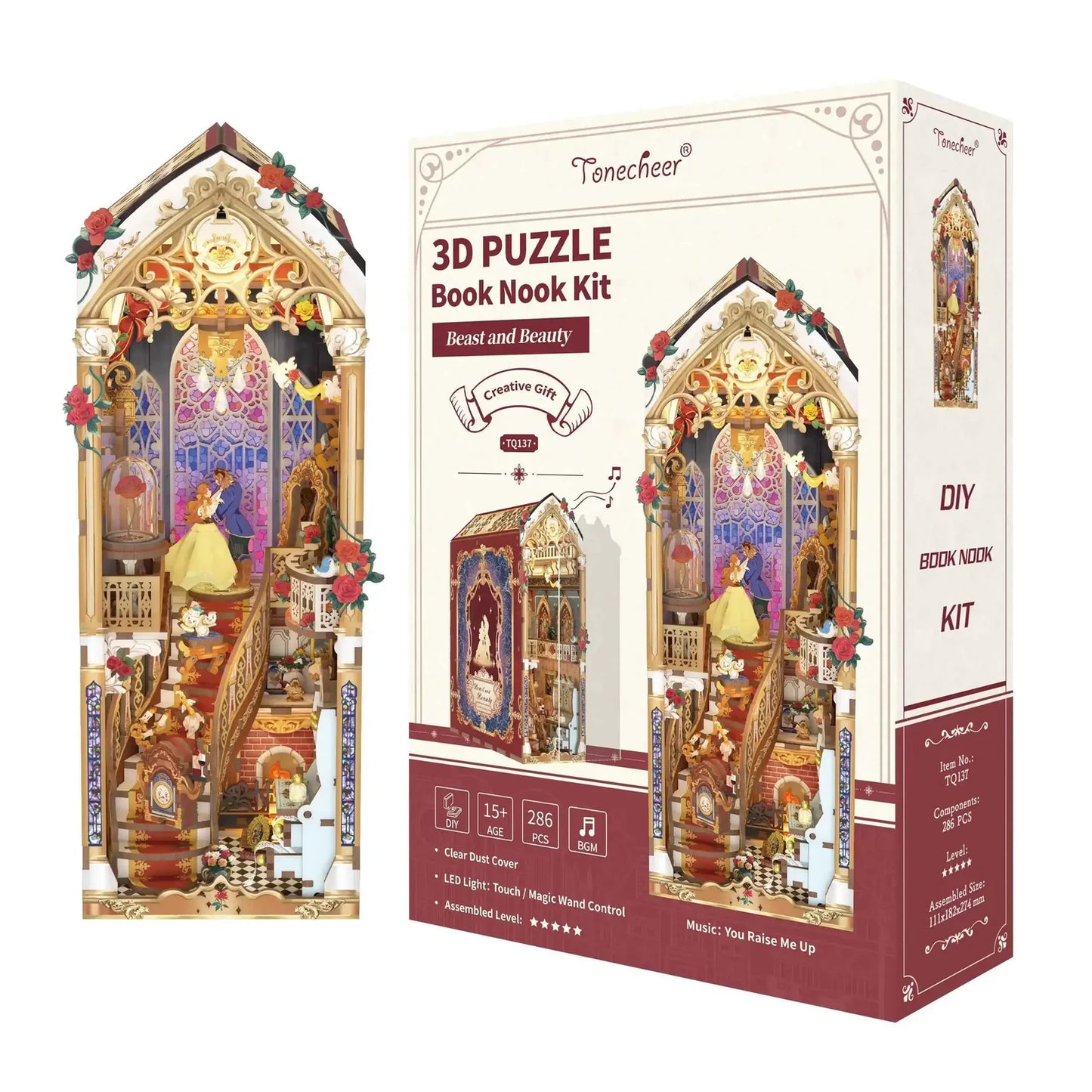 Beauty & The Beast 3D Wooden Puzzle