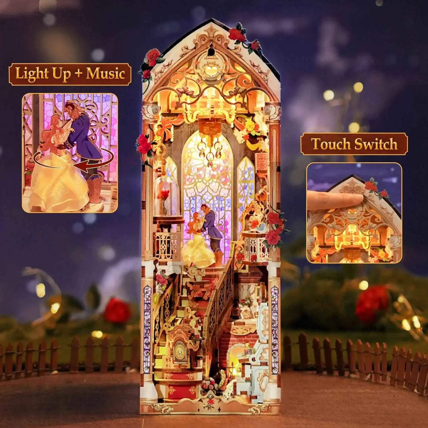 Beauty & The Beast 3D Wooden Puzzle