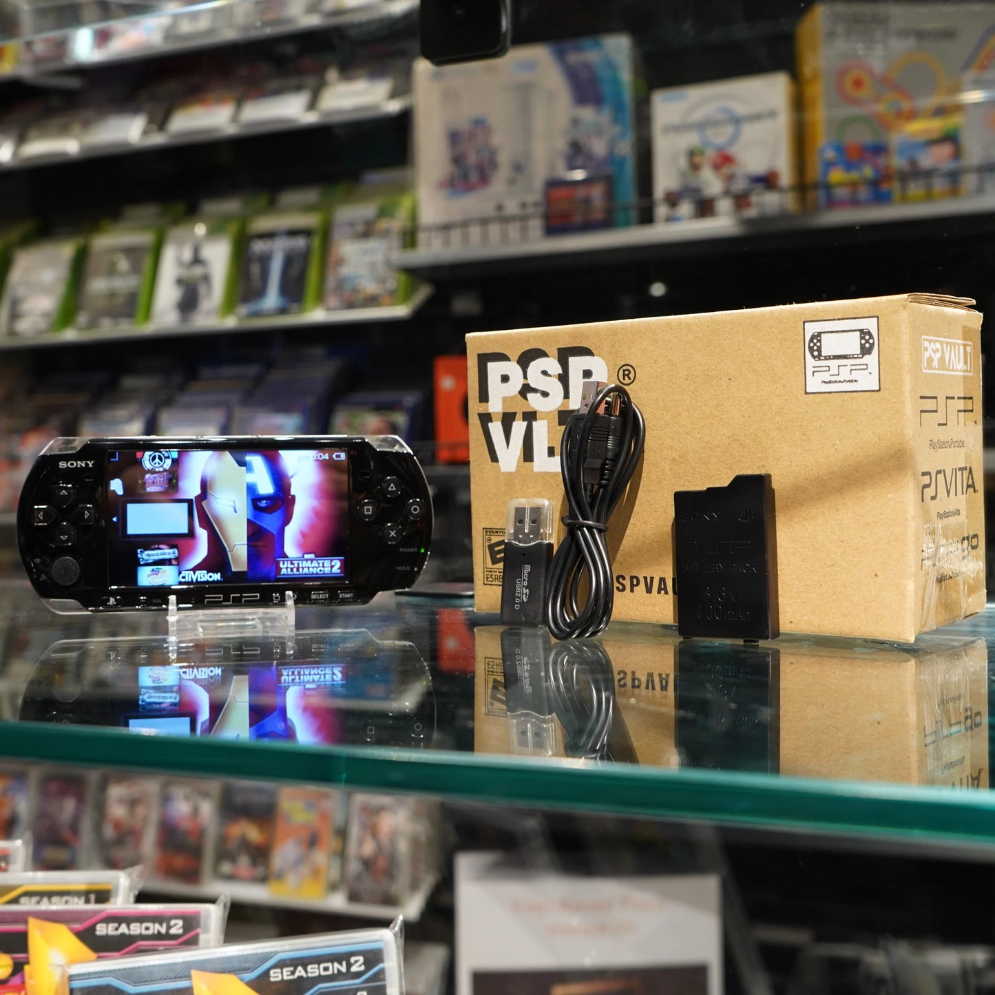 PSP 3000 128GB - Pre installed with games