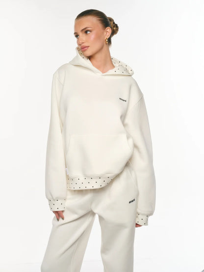 COZY POLKA DOT CLOUD HOODIE