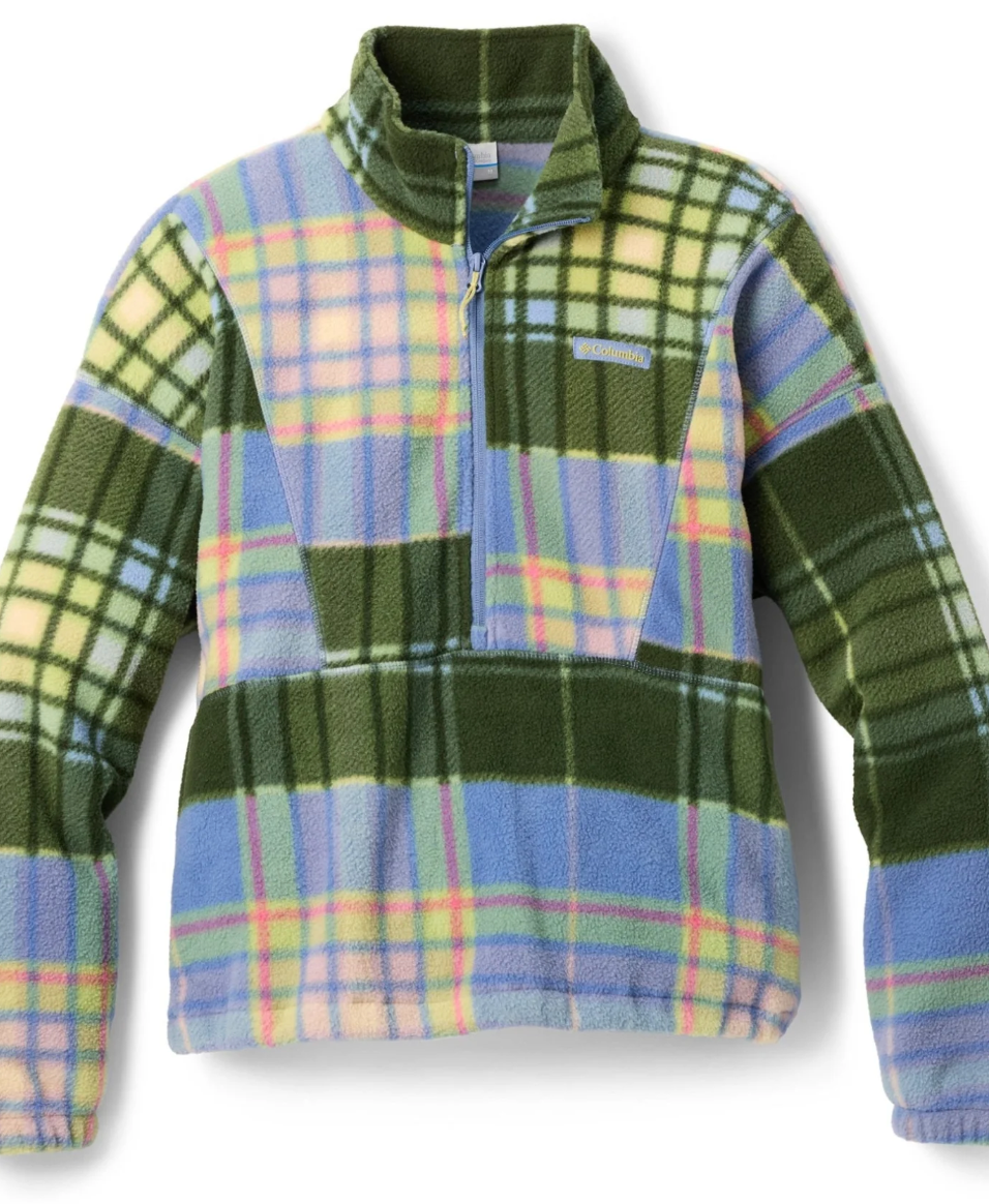 Plaid Meadow Fleece
