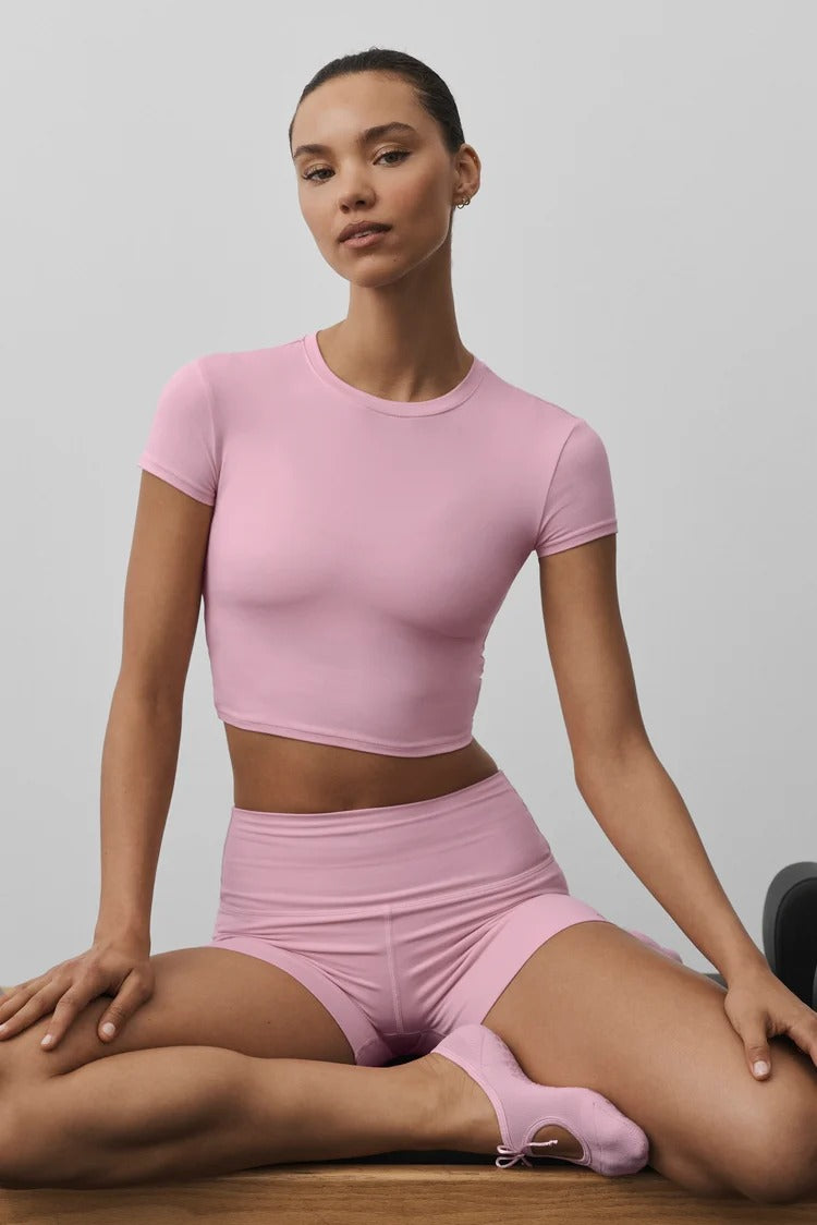 Crop Finesse Short Sleeve