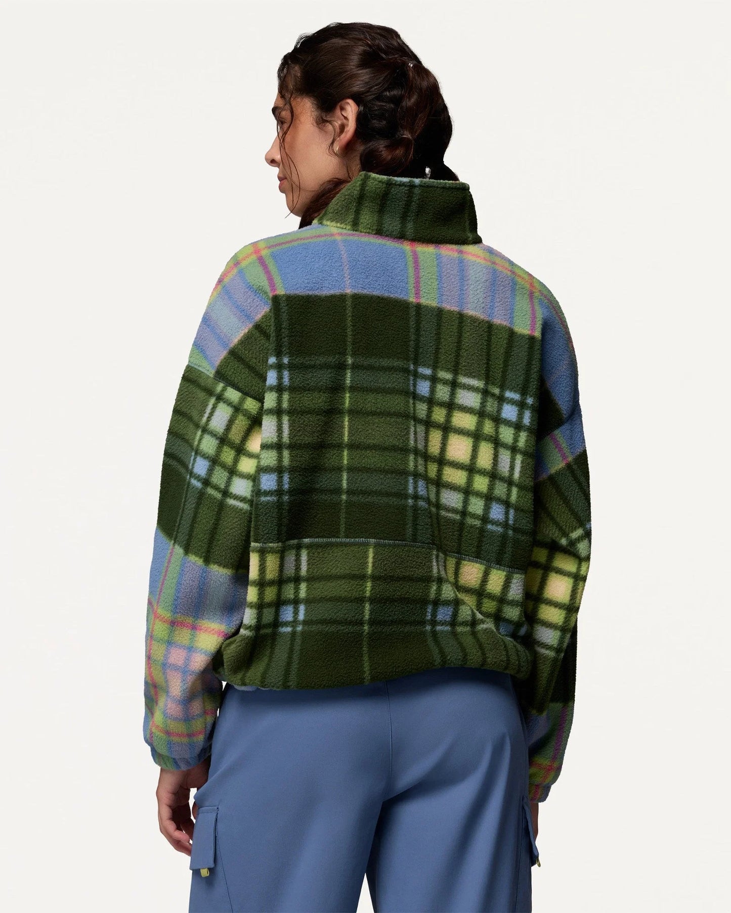 Plaid Meadow Fleece