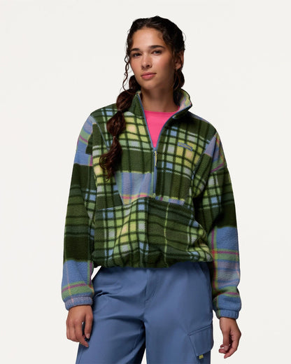 Plaid Meadow Fleece